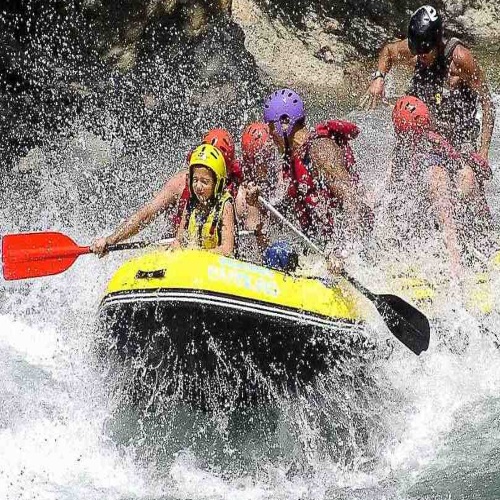 Rafting rio Esera - Pirineos de Huesca